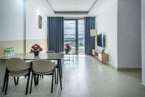 Posezení v ubytování Sophia Apartment - Sophia Center Phu Cuong