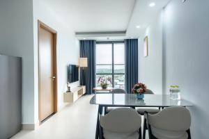 Posezení v ubytování Sophia Apartment - Sophia Center Phu Cuong