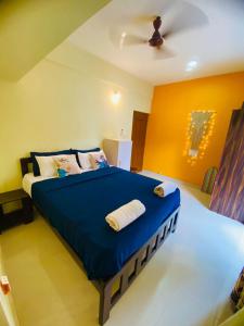 Postel nebo postele na pokoji v ubytování Vyana villa rooms