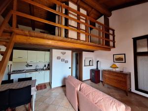 Kuchyň nebo kuchyňský kout v ubytování Agriturismo Cà Trinche