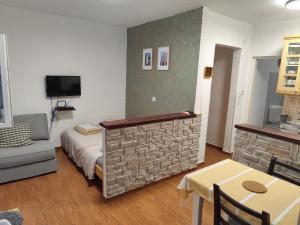 Μια τηλεόραση ή/και κέντρο ψυχαγωγίας στο Studio apartman Tisno-Smokva