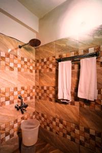 Koupelna v ubytování Hotel DiDi International