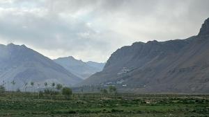 Naturlandskabet i nærheden af den private indkvartering
