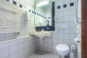 Koupelna v ubytování Roomingtons Karoli Waldkirchen