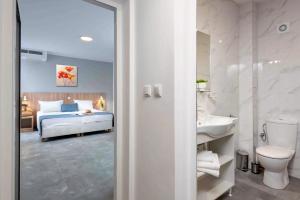 Koupelna v ubytování Martinez Hotel All Inclusive