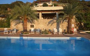 Πισίνα στο ή κοντά στο Kreta Villa Anastasia