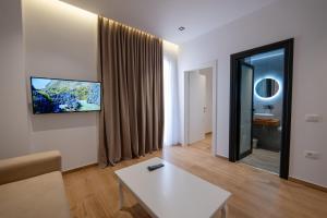 TV a/nebo společenská místnost v ubytování Hotel Siars