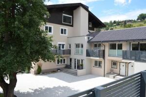 an image of a house with a driveway at Haus Schnöll Top 8 in Mittersill