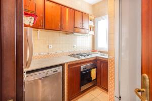 Η κουζίνα ή μικρή κουζίνα στο Appartement paisible en bord de mer