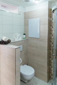A bathroom at Apartment Primulka