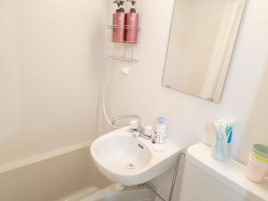 S Shinjuku HOUSE-Self Check in tesisinde bir banyo