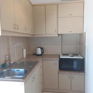 Kuchyň nebo kuchyňský kout v ubytování Central Rooms