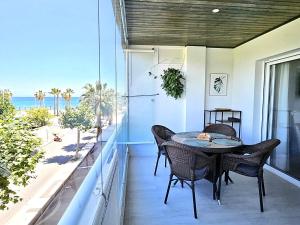 Balkón nebo terasa v ubytování Fin Albir Playa