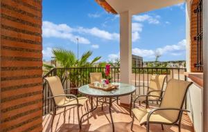 A balcony or terrace at Gorgeous Home In Orihuela Costa