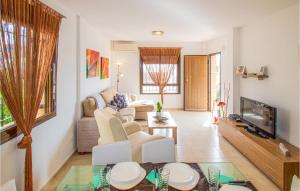 A seating area at Gorgeous Home In Orihuela Costa