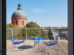 Balkón nebo terasa v ubytování Aparthotel Adagio Original Toulouse Centre La Grave