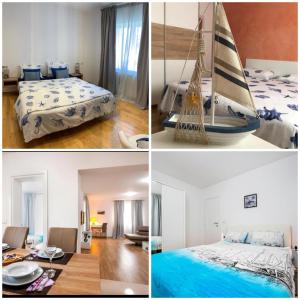 Postel nebo postele na pokoji v ubytování Aria Room and Apartmant Fuga