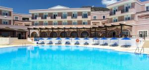 The swimming pool at or close to Mare Village