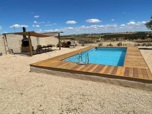 Bazén v ubytování Armonía y naturaleza: La Cañada nebo v jeho okolí