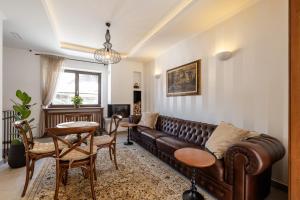 Posezení v ubytování Kotnik Superior Boutique Hotel