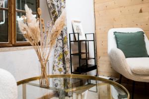 Chalet 4 Saisons的休息区