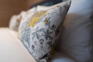 Chalet 4 Saisons客房内的一张或多张床位