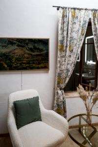 Chalet 4 Saisons的休息区
