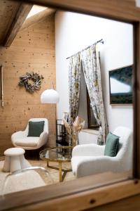 Posezení v ubytování Chalet 4 Saisons