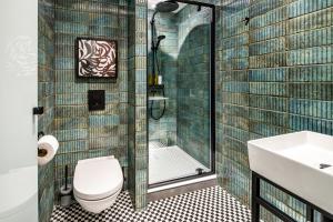 Koupelna v ubytování ibis Styles Edinburgh St Andrew Square