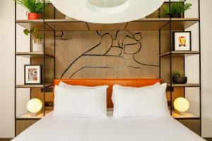 Postel nebo postele na pokoji v ubytování ibis Styles Edinburgh St Andrew Square