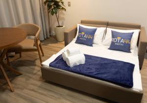 Rota 44 Hotel客房内的一张或多张床位