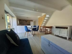Posezení v ubytování Gîte entre Mer et Abers