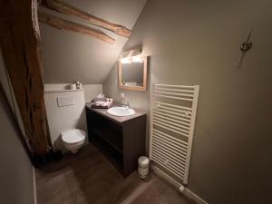 Koupelna v ubytování B&B De Vreehoeve