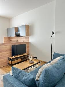 TV a/nebo společenská místnost v ubytování Apartment Dita