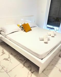 Posteľ alebo postele v izbe v ubytovaní Deluxe Apartment Zadar