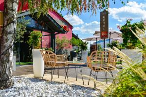 Zahrada ubytování ibis Macon Sud Crêches