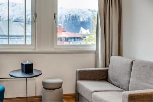 Posezení v ubytování Quality Hotel Saga