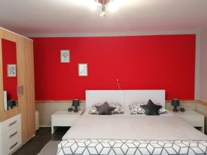 Postel nebo postele na pokoji v ubytování Apartment Borna