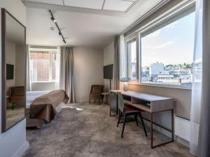 Posezení v ubytování Quality Hotel Saga