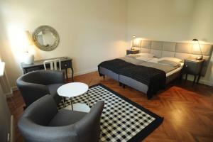 Postel nebo postele na pokoji v ubytování Apartamenty Duo