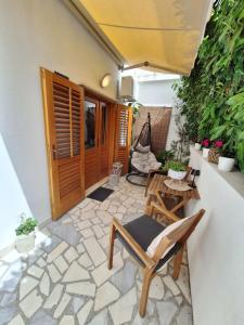 Patio nebo venkovní prostory v ubytování Apartman Valeria