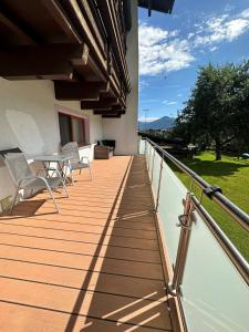 Balcone o terrazza di Frühstückspension Monika, B&B in Kaprun including SUMMERCARD