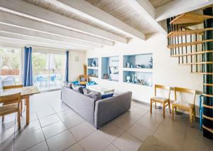 Χώρος καθιστικού στο La Cigaliere en Cote Vermeille