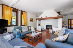 Χώρος καθιστικού στο Tenuta De Paoli