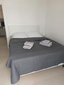 Postel nebo postele na pokoji v ubytování Apartmani Pavic