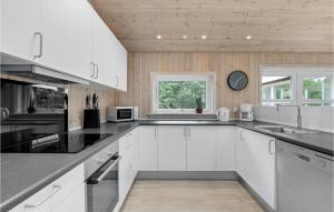 Η κουζίνα ή μικρή κουζίνα στο Stunning Home In Aakirkeby With Wifi +26 φωτογραφίες