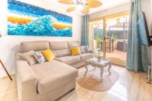 Posezení v ubytování Villa Oasis
