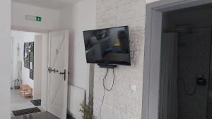 TV a/nebo společenská místnost v ubytování Studio apartman GRIZZLY