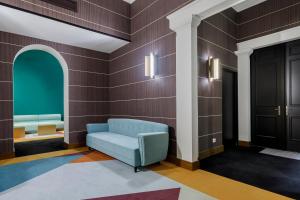 Cama ou camas em um quarto em Room Mate Luca, Florence