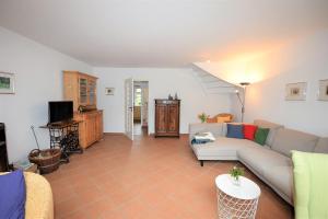 TV/trung tâm giải trí tại Ferienhaus Dörte